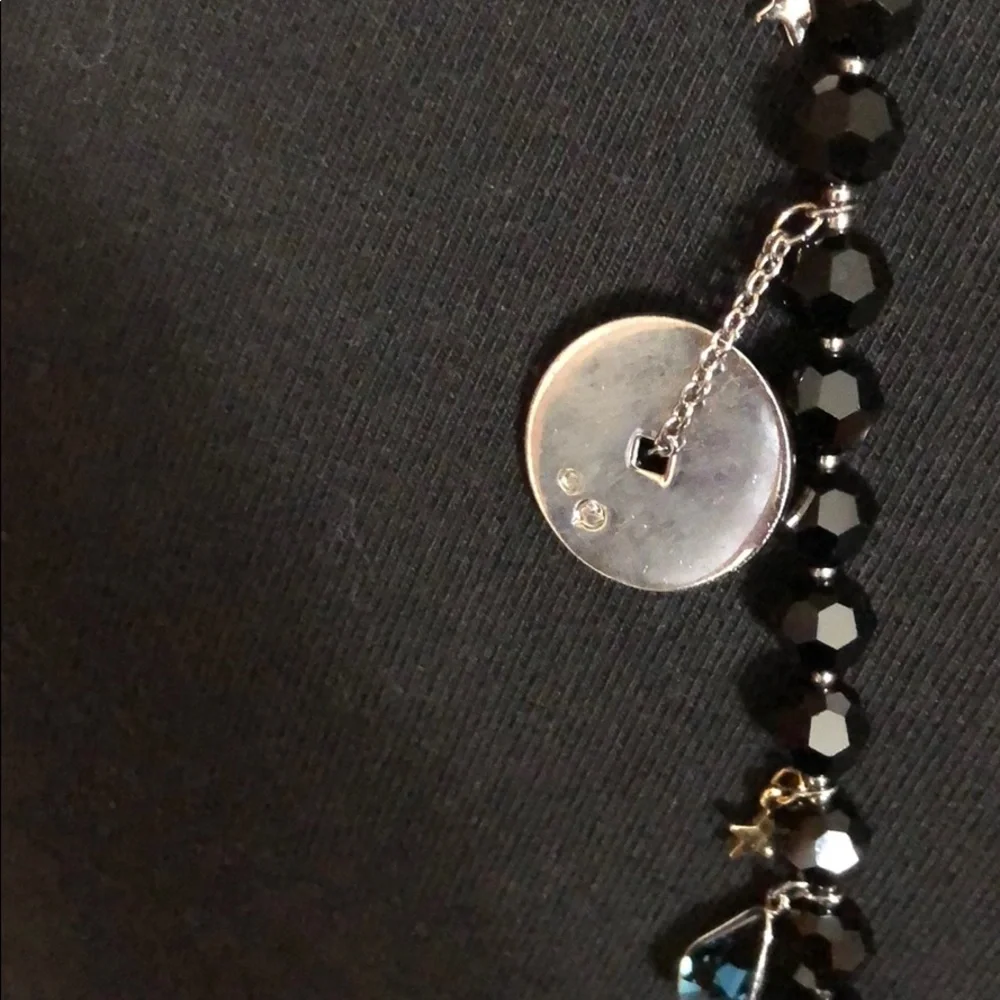 Swarovski magic long  necklace with locket